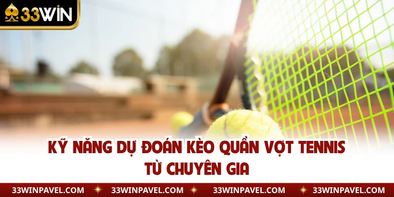 Kỹ năng dự đoán kèo quần vợt tennis từ chuyên gia
