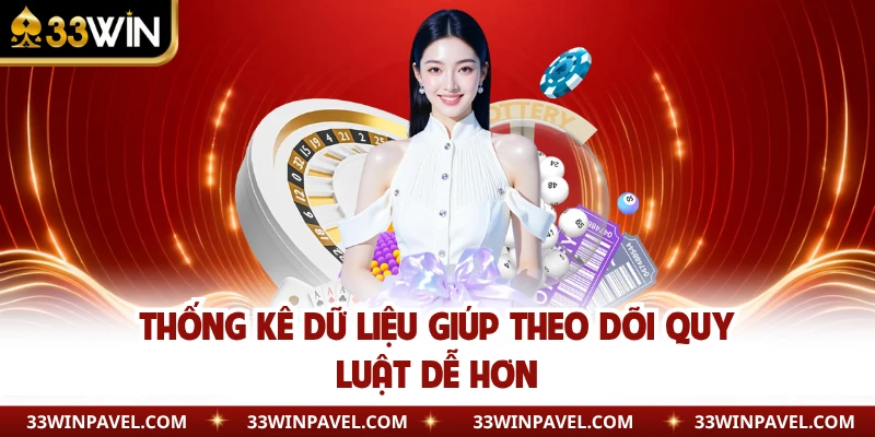 Thống kê dữ liệu giúp theo dõi quy luật dễ hơn